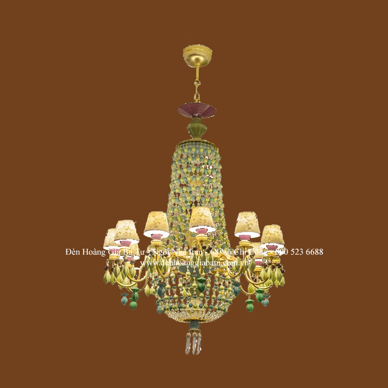 Đèn chùm 1501/12 Green