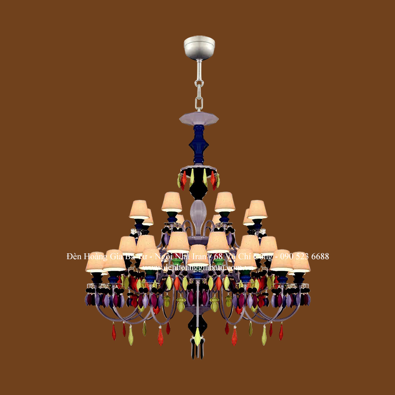 Đèn chùm 1500/40 multicolor