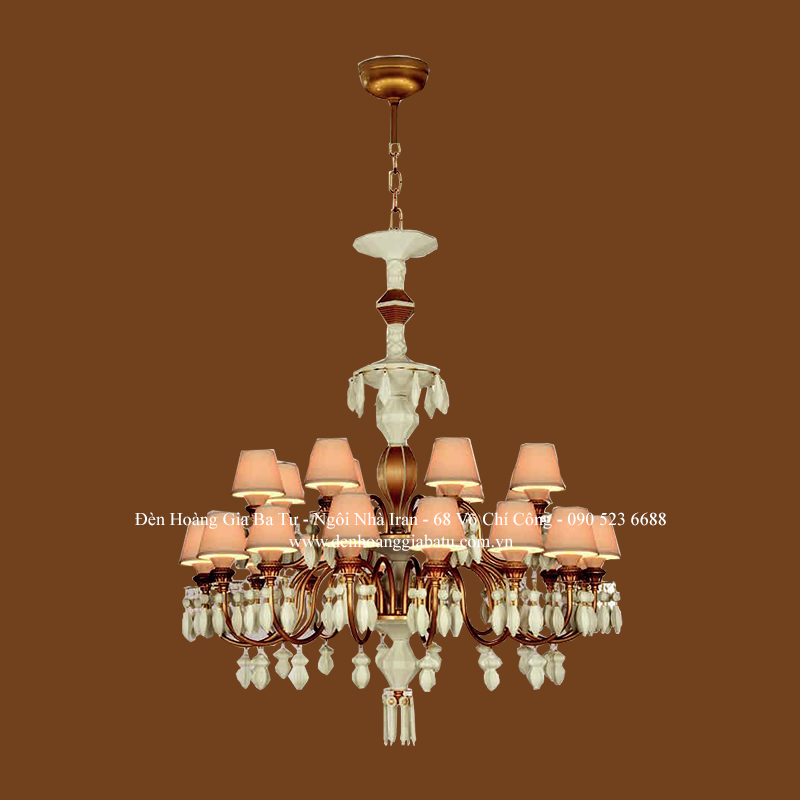 Đèn chùm 1500/24 Gold